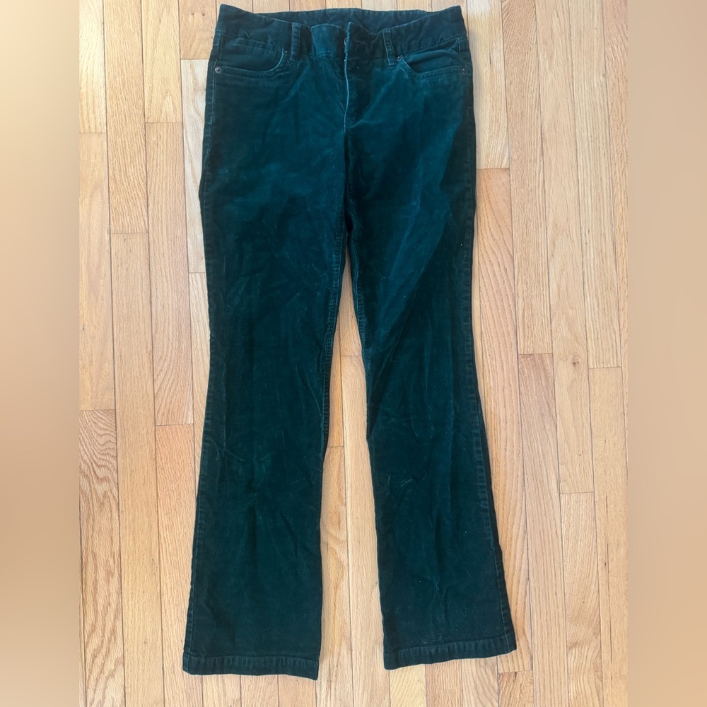 J. Crew Forest Green Corduroy Trousers